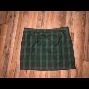 Plaid Skirt